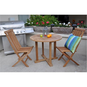 Anderson Teak Montage Bristol 5-Pieces Dining Set Dining Set