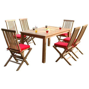 Anderson Teak Montage Bristol 7-Pieces Dining Set Dining Set