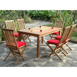 Anderson Teak Montage Bristol 7-Pieces Dining Set Dining Set