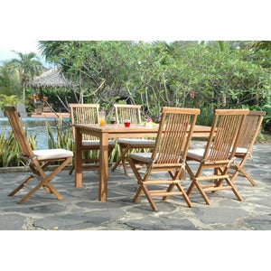 Anderson Teak Montage Bristol 7-Pieces Dining Set Dining Set