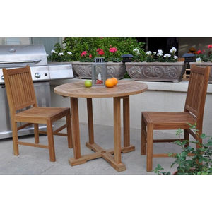 Anderson Teak Montage Saratoga 5-Pieces Dining Set dining set