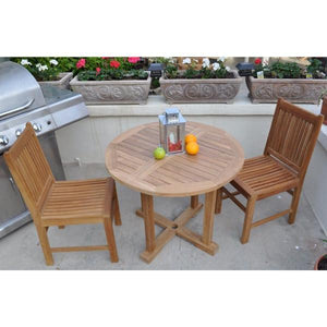 Anderson Teak Montage Saratoga 5-Pieces Dining Set dining set