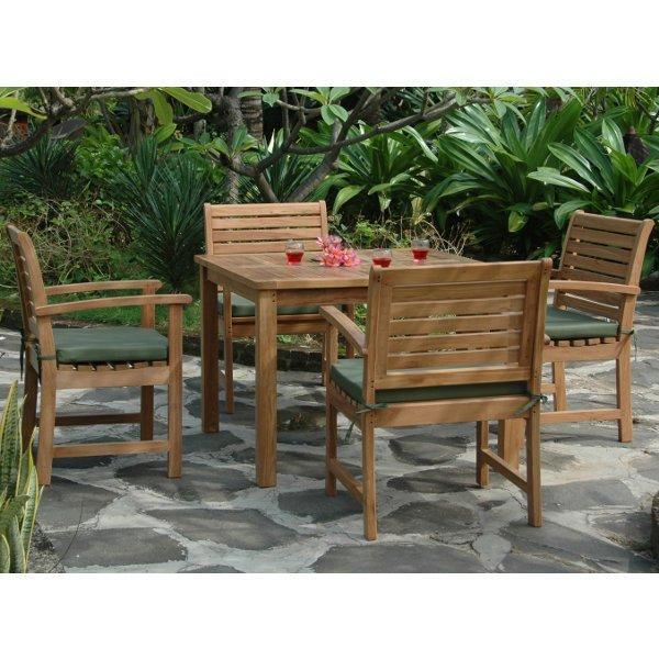 Anderson Teak Montage Victoria 5-Pices Dining Set Dining Set