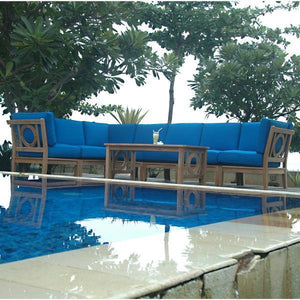 Anderson Teak Natsepa 8-Pieces Modular Set Seating Set