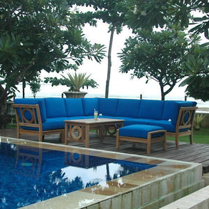 Anderson Teak Natsepa 9-Pieces Modular Set A Seating Set