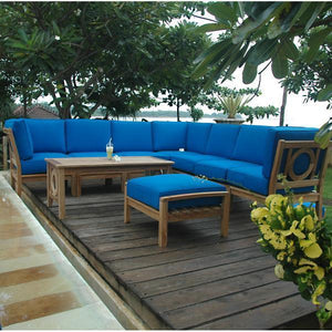 Anderson Teak Natsepa 9-Pieces Modular Set A Seating Set
