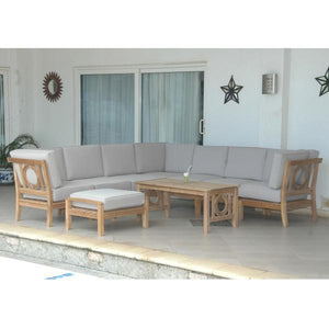 Anderson Teak Natsepa 9-Pieces Modular Set A Seating Set