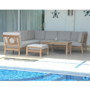Anderson Teak Natsepa 9-Pieces Modular Set A Seating Set