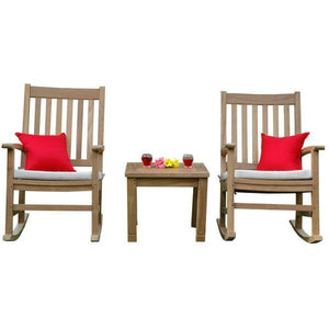 Anderson Teak Palm Beach Glenmore 3-Pieces Set Seating Set