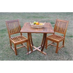 Anderson Teak Rialto 3-Pieces Dining Set dining set