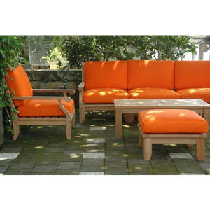 Anderson Teak Riviera Luxe 9-Pieces Modular Set Seating Set