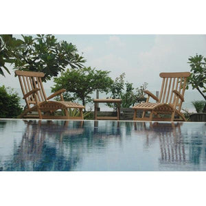 Anderson Teak Royal Steamer Katana 3-Pieces Set Seating Set