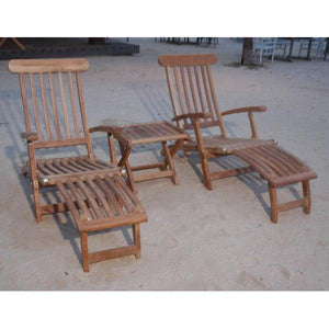 Anderson Teak Royal Steamer Katana 3-Pieces Set Seating Set
