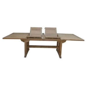 Anderson Teak Sahara 106" Rectangular Double Ext. Table tables