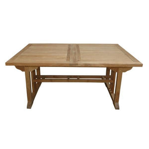 Anderson Teak Sahara 106" Rectangular Double Ext. Table tables