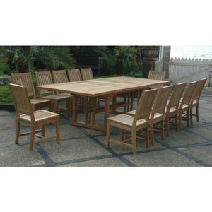 Anderson Teak Sahara Rialto 13-Pieces Rectangular Dining Set Dining Set