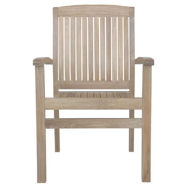 Anderson Teak Sahara Stackable Dining Armchair Outdoor Chairs