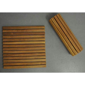 Anderson Teak Shower Mat Roll It and Go! mat