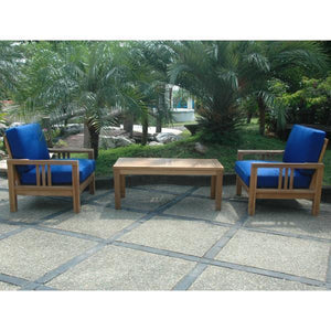 Anderson Teak SouthBay Deep Seating 3-Pieces Conversation Set B Seating Set