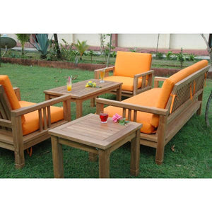 Anderson Teak SouthBay Deep Seating 5-Pieces Conversation Set B Seating Set