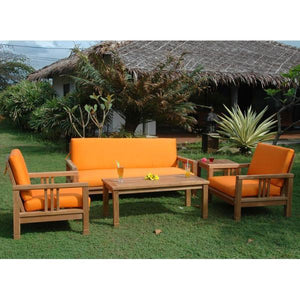 Anderson Teak SouthBay Deep Seating 5-Pieces Conversation Set B Seating Set