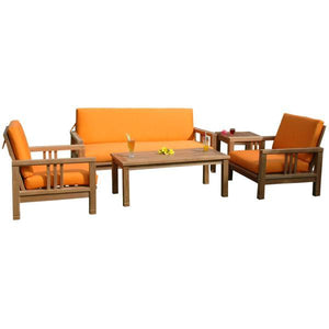 Anderson Teak SouthBay Deep Seating 5-Pieces Conversation Set B Seating Set