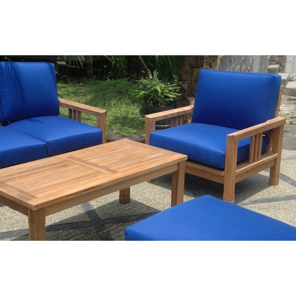 Anderson Teak SouthBay Deep Seating 6-Pieces Conversation Set A Seating Set