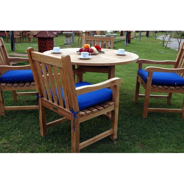 Anderson Teak Tosca Classic Armchair 5-Pieces Dining Set Dining Set
