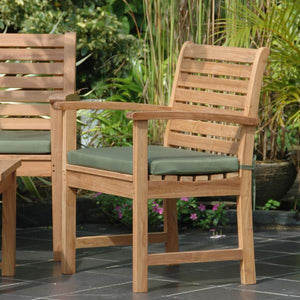 Anderson Teak Victoria Montage 4-Pieces Conversation Set Seating Set