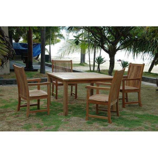 Anderson Teak Windsor Chicago 5-Pieces Dining Table Set Dining Set