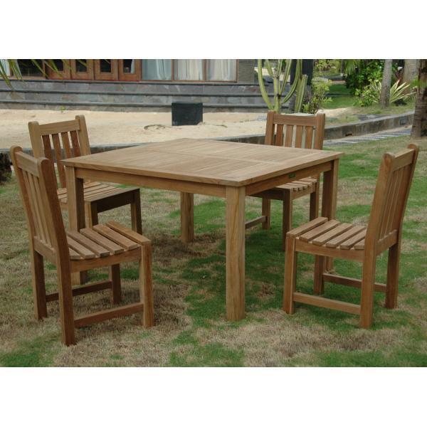 Windsor Classic Side Chair 5-Pieces Dining Table Set