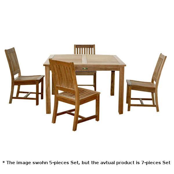 Anderson Teak Windsor Rialto 7-Pieces Dining Table Set Dining Set