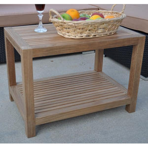 Anderson Teak Windsor Side Table 2-Tier side table