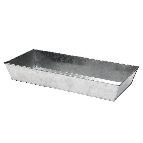 Antiqued Galvanized Steel Trays Trays 20 inch