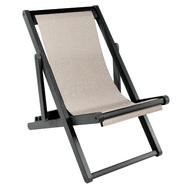 Arabella Folding Sling Chair Sling Chair Bowie / Abyss (Black)