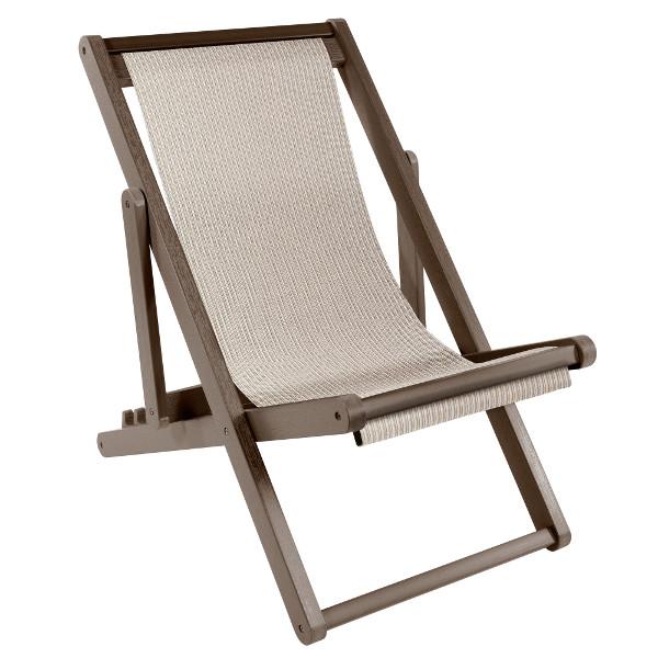 Arabella Folding Sling Chair Sling Chair Bowie / Canyon (Brown)