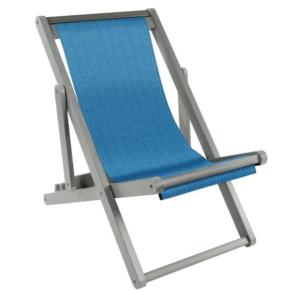 Arabella Folding Sling Chair Sling Chair Hudson / Gray