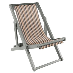 Arabella Folding Sling Chair Sling Chair Metro / Gray