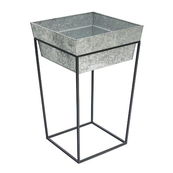Arne Plant Stand Plant Stands 22&quot;H / Deep Galvanized