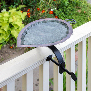 Aspen Leaf Birdbath Birdbath