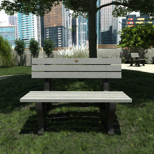 Aurora Traditional Park Bench Dining Set