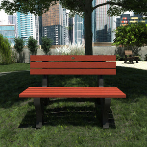 Aurora Traditional Park Bench Dining Set