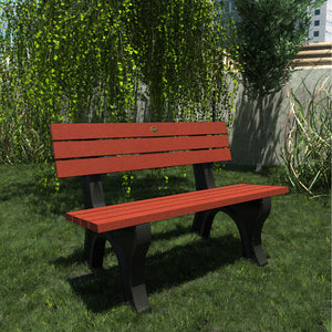 Aurora Traditional Park Bench Dining Set