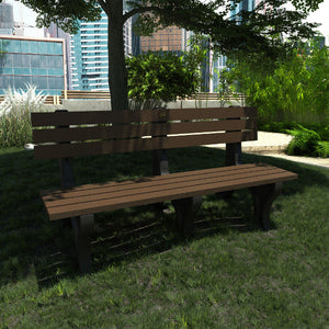 Aurora Traditional Park Bench Dining Set