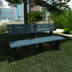 Aurora Traditional Park Bench Dining Set