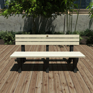 Aurora Traditional Park Bench Dining Set