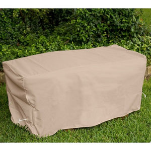 Backless Bench Cover Outdoor Seating