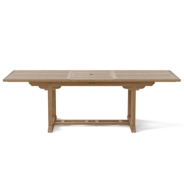 Bahama 8-Foot Rectangular Extension Table Outdoor Table