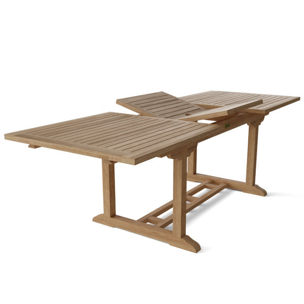 Bahama 8-Foot Rectangular Extension Table Outdoor Table