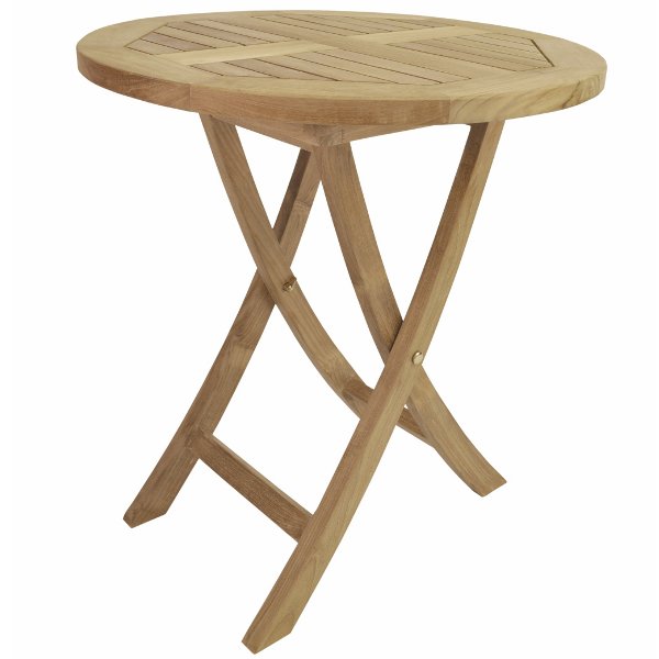 Bahama Round Bistro Folding Table Outdoor Tables 27 Inch